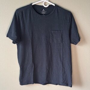 Roark Premium Organic Cotton Pocket Tee Men's Medium Navy / Gray